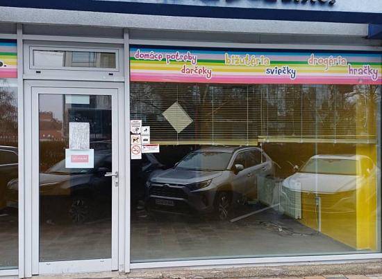 Prenájom obchodného priestoru 165 m2 neďaleko City arény v Trnave