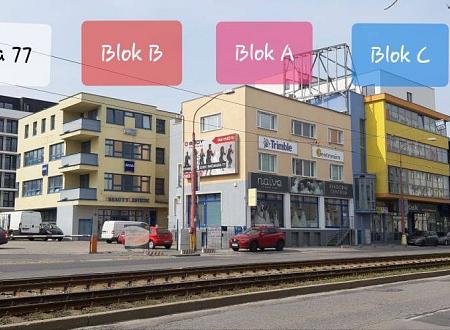 Administratívny priestor 70m2, Račianska ul., Nové Mesto