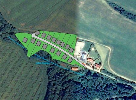 Stavebný pozemok pre výstavbu rodinných domov Súlovce